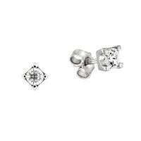 Orecchini Gazzola Punto Luce  in Oro bianco Diamante 0.18 Ct S-DOROR018-VGVS - S-DOROR018-VGVS